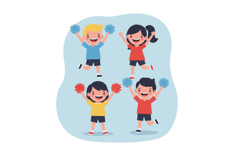 Cheerleader Clipart Image 8
