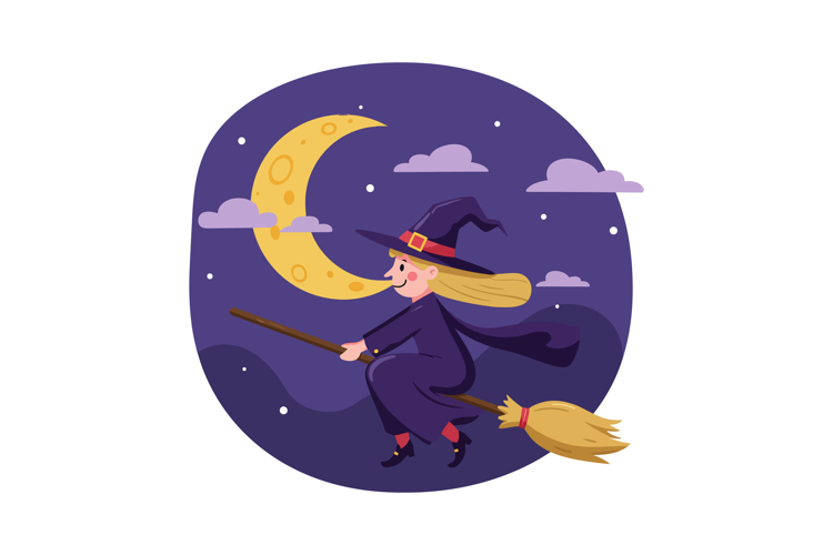 Witch Clipart Image 24