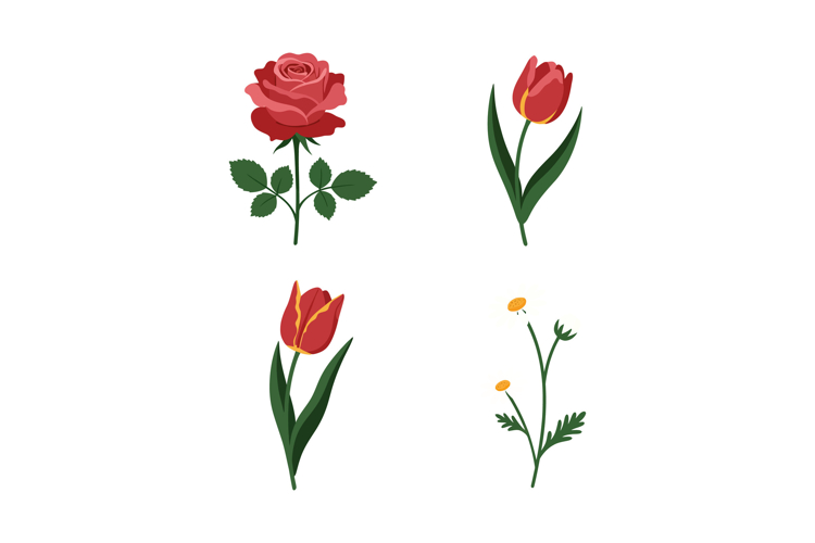 Flower Stem Clipart Image 21