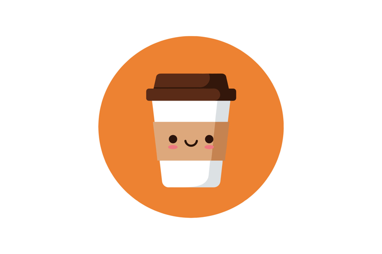 Cute Coffee Cup Clipart Image 6