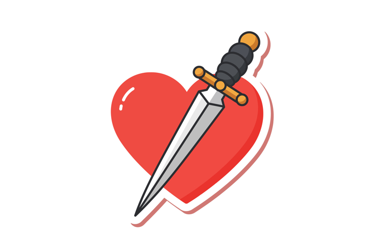 Knife Clipart Image 9