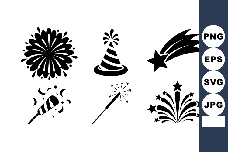Fireworks Vector Image 5