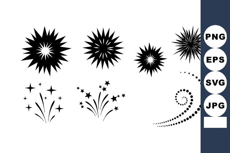 Fireworks Vector Image 20