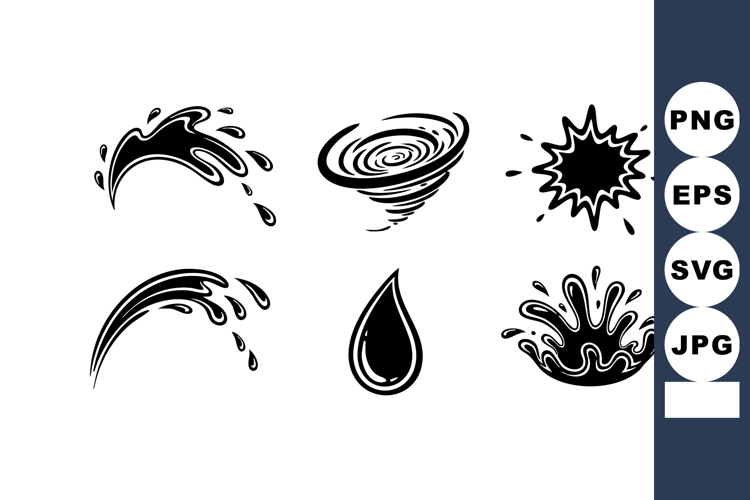 Water Illustration Image 23