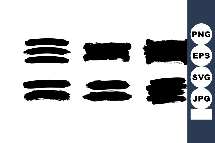 Paint Stroke Vector Image 20