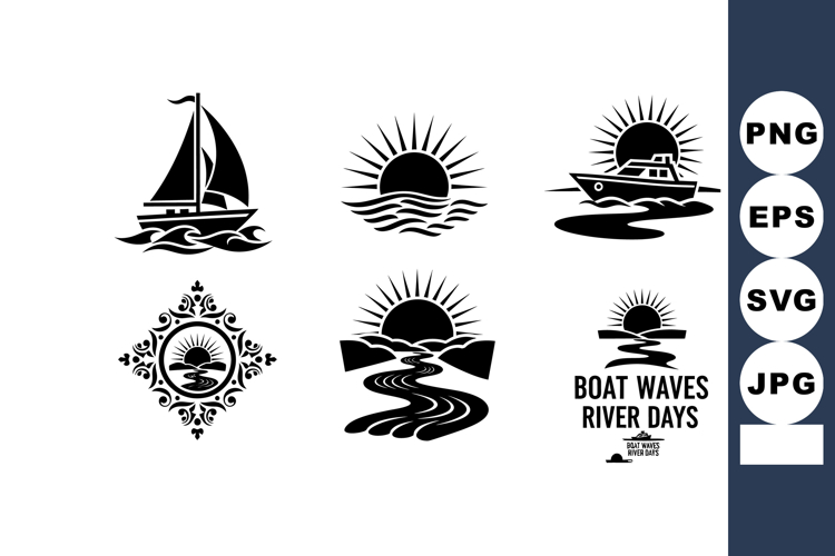 Sailboat Clipart Image 3