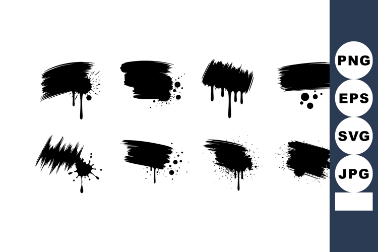 Paint Stroke Vector Image 24