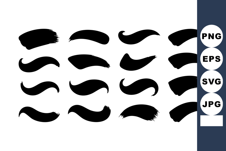 Paint Stroke Vector Image 21