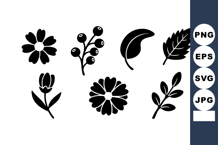 Flower Silhouette Image 12