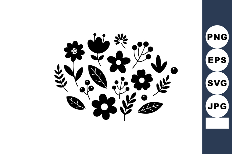 Flower Silhouette Image 15