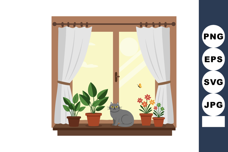 Curtain Clipart Image 19