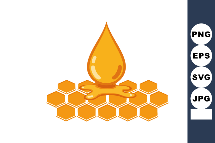 Honey Dripping Clipart Image 14