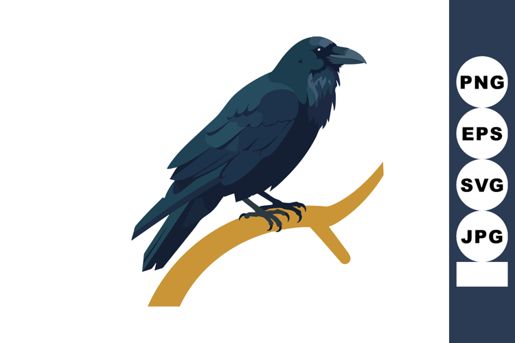 Crow Illustration Image 8