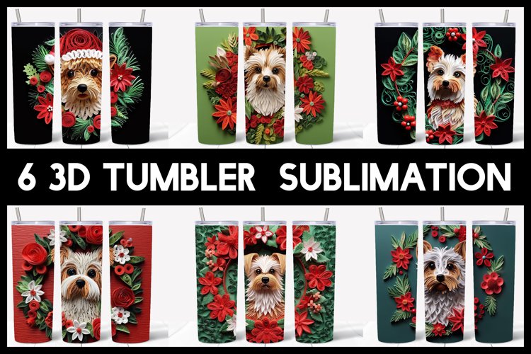 Yorkie Clipart Image 15