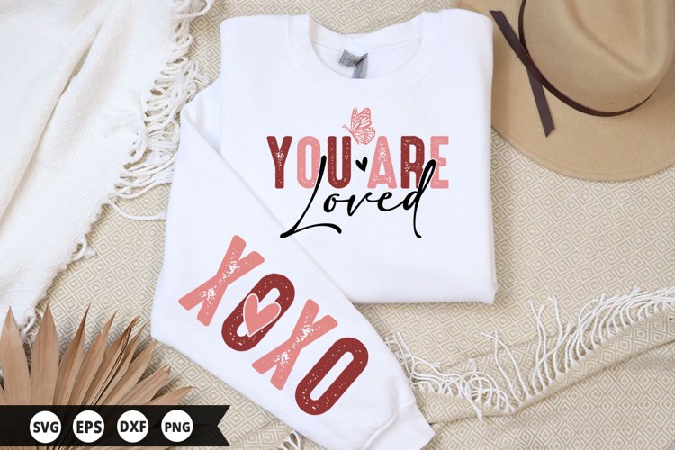 You Are Loved - Sleeve Design, T-Shirt Design