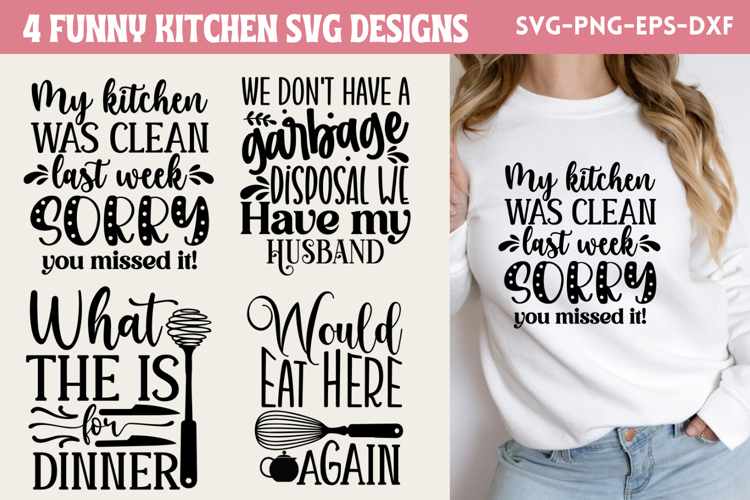 Kitchen Monogram Svg