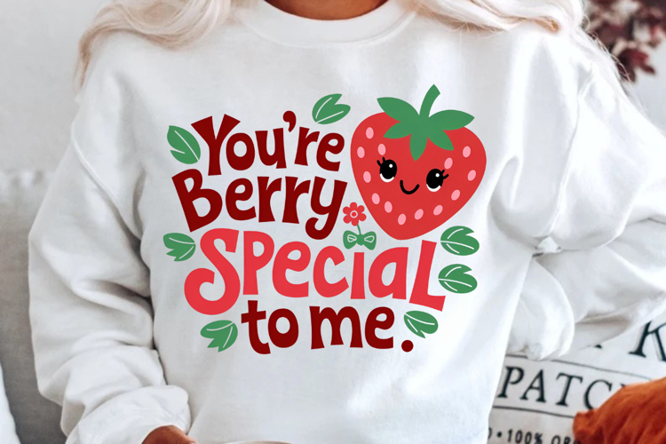 You’re Berry Special To Me Sublimation PNG Design