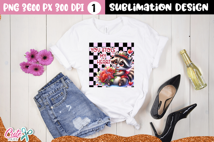 You stole my heart | PNG Sublimation Design