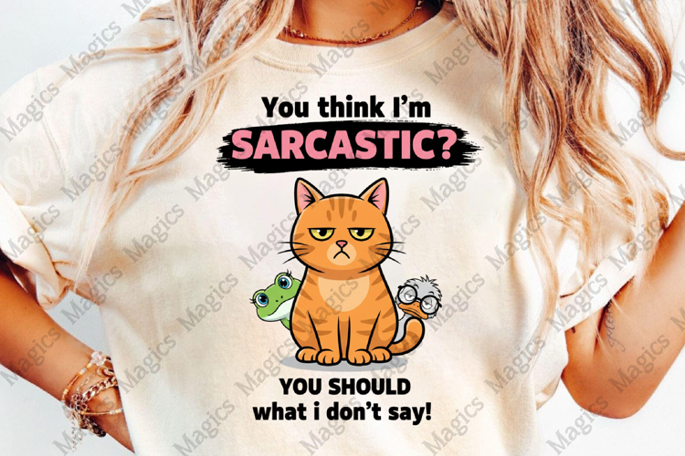 You Think Im Sarcastic PNG