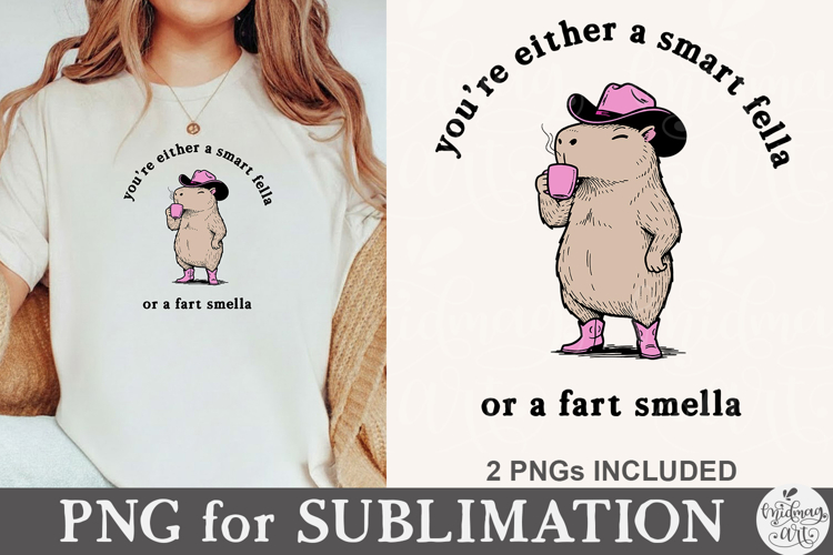 You’re Either A Smart Fella Or A Fart Smella PNG