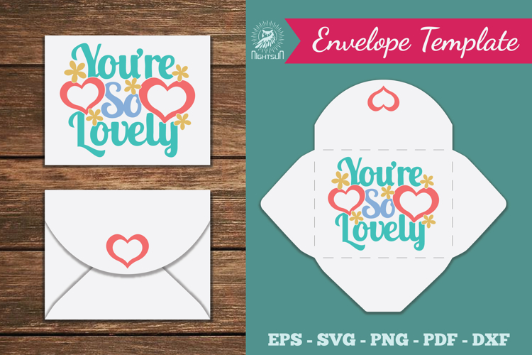 Youre So Lovely Envelope Template