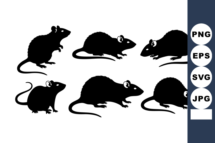 Rat Silhouette Image 22