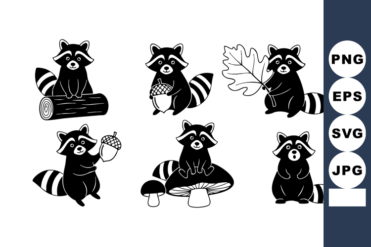 Raccoon Clipart Image 7