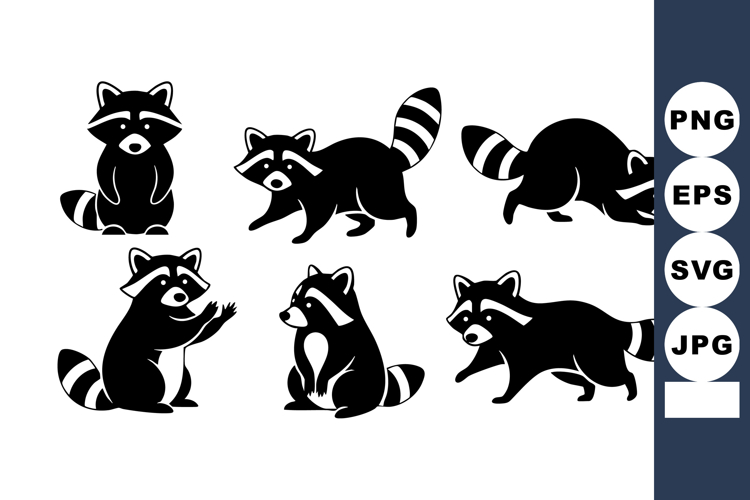 Raccoon Clipart Image 6