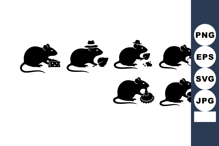 Rat Silhouette Image 15