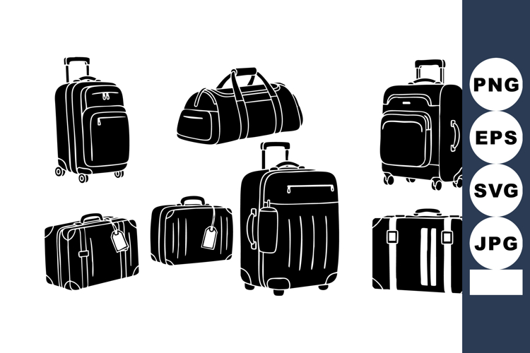 Luggage Clipart Image 4