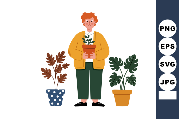 Potted Plant Clipart Image 4
