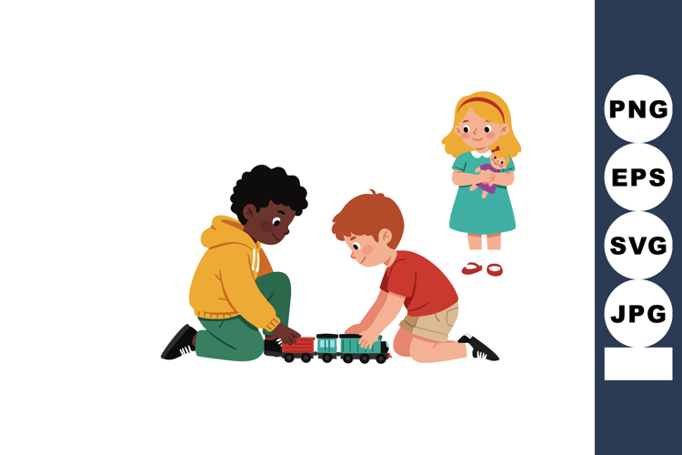 Train Clipart Image 2