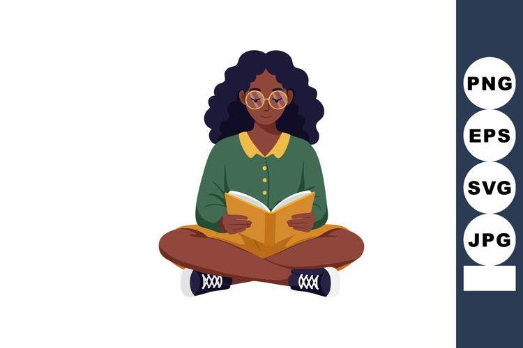 Curly Hair Clipart Image 3