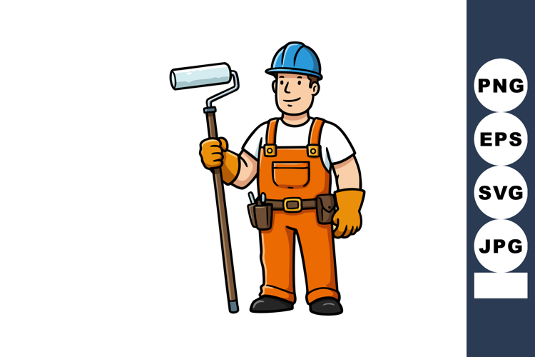 Construction Worker Clipart Image 20