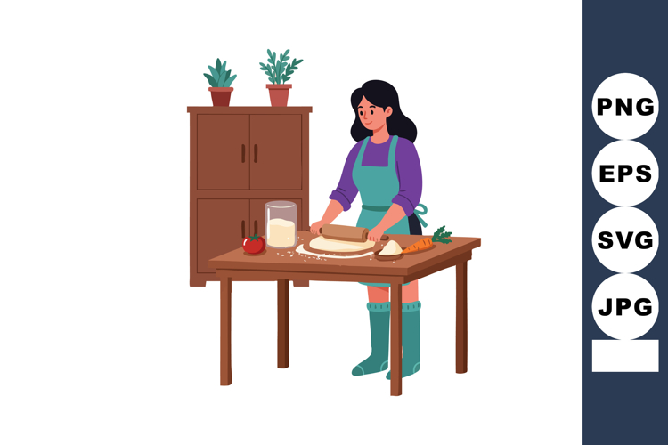 Woman Clipart Image 8