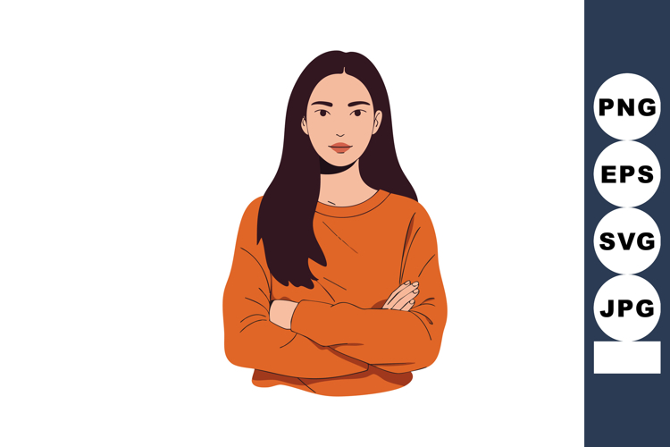 Woman Clipart Image 6