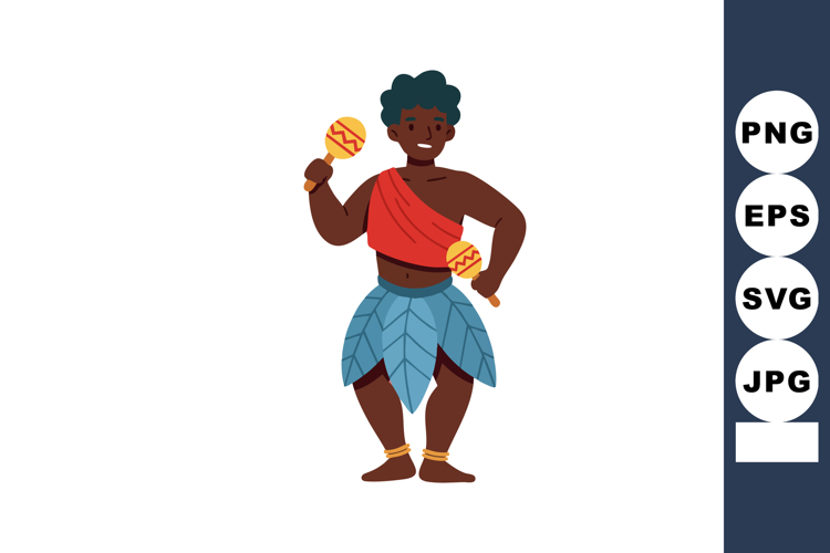 African Clipart Image 3