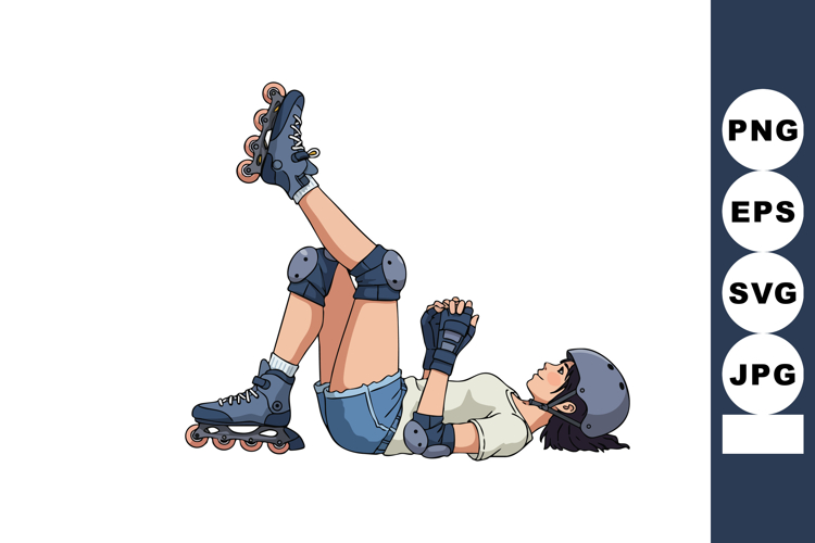 Roller Skates Clipart