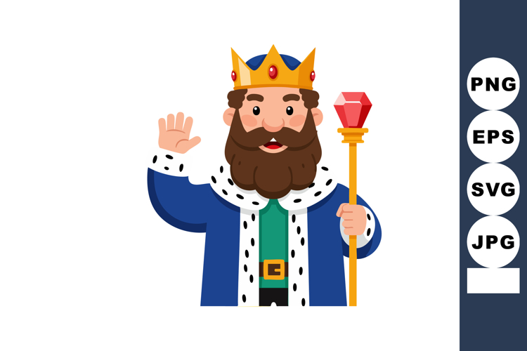 Cartoon Beard Man Clipart Image 7