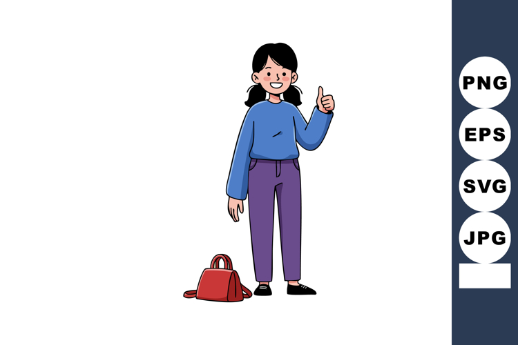 Woman Clipart Image 19
