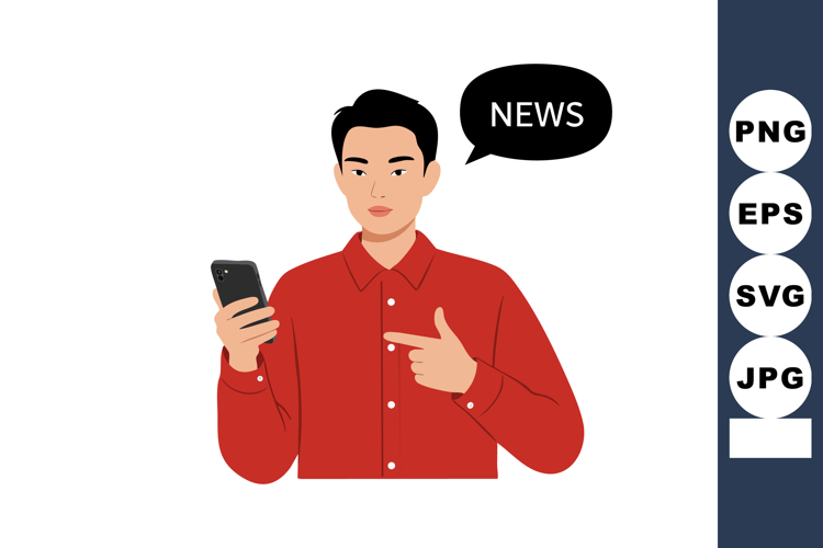 Smartphone Clipart Image 12