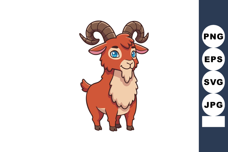 Goat Clipart Image 10