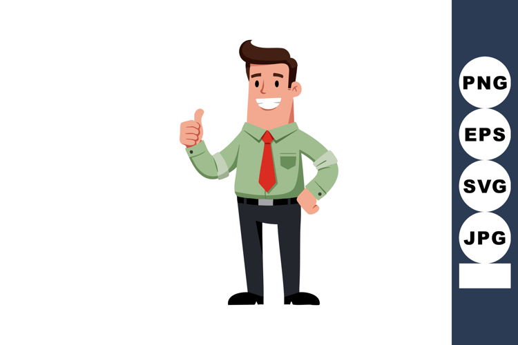Businessman Clipart Image 9