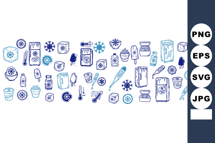 Winter Medicine Essentials SVG Clipart Bundle