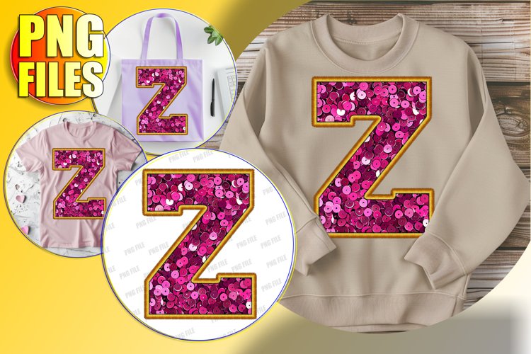 Z Doodle Letter Style Clipart Bright Festive Spirit!