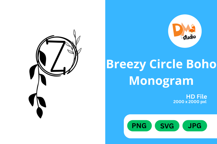 Cricut Monogram Svg