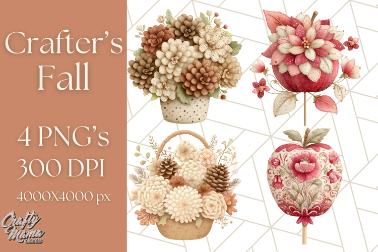 Cozy Fall Clipart PNG Autumn Cozy Elements
