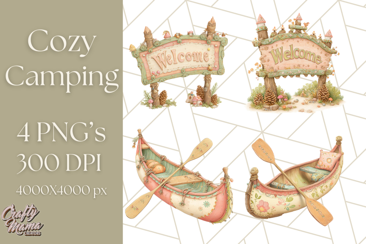 Camping Icons Clipart PNG, Adventure Outdoors Clip Art