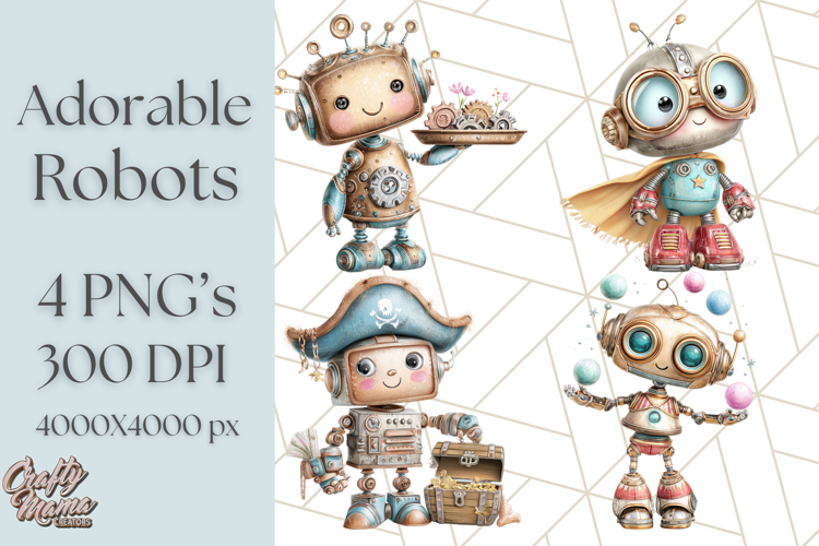 Robot Clipart, Soft Realistic Full Body Robot PNG Images