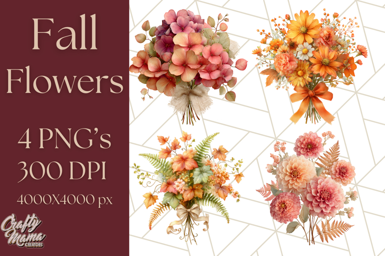 Flower Bouquet Clipart Image 8